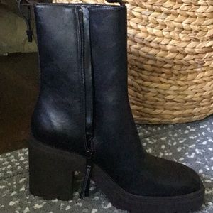 Zara platform boots